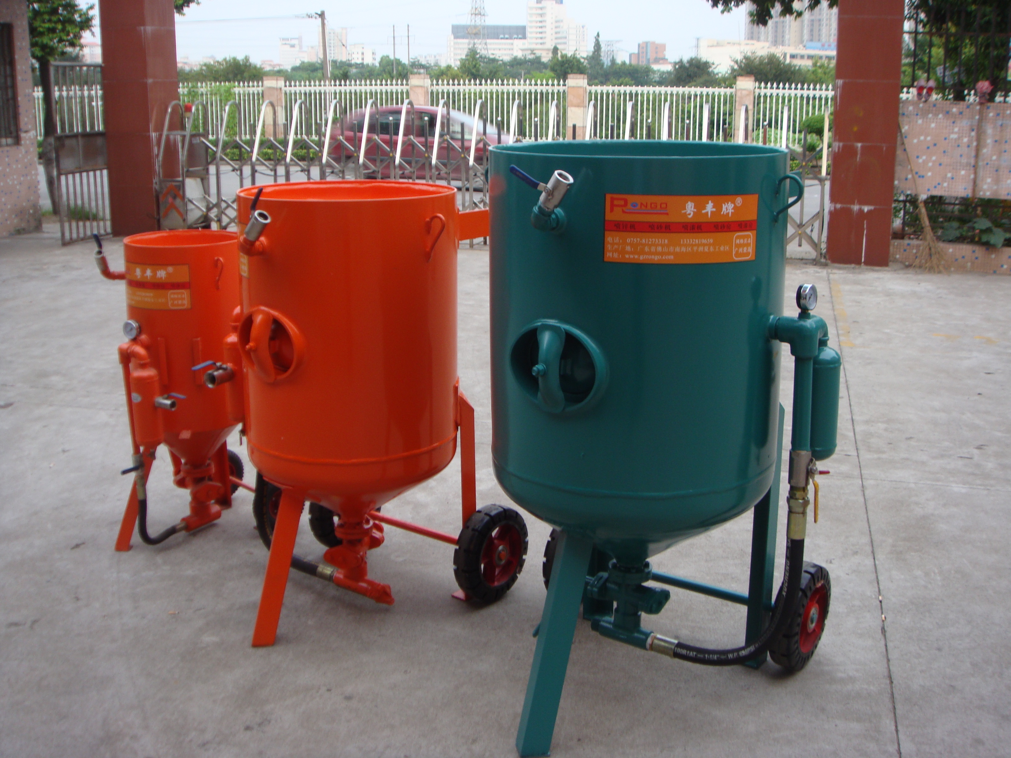 噴砂機(jī)配件質(zhì)量的好壞關(guān)乎著工作效率